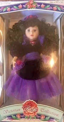 victorian rose collection special edition genuine porcelain doll